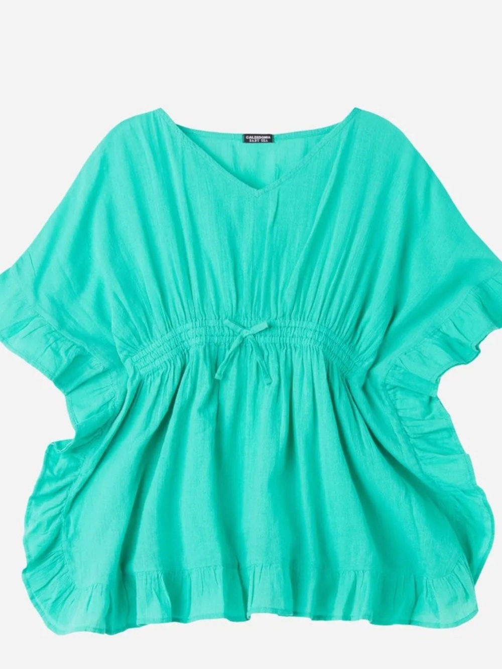Calzedonia Girls Kaftan Dress - Green Sz. 10